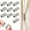 10 Pair, variant on Curtain Magnetic Clips, 5 Pairs Magnetic Curtain Buckles for Light Blocking, Metal Curtain Closing and Securing Buckle, Detachable Closure Keep Curtain Closed, Easy Installation