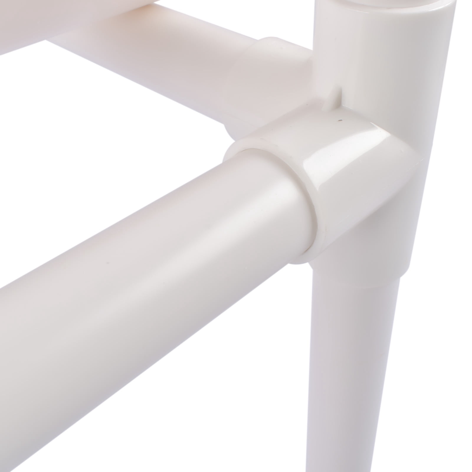 Floor Standing Hydroponics Growing Planting System Kit, Soilless Cultivation PVC Pipes for Gardening and Planting (108 Seed Holes, White)