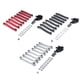 thumbnail image 4 of Barra de conexión fija Kit de conector servo resistente al desgaste del servo impermeable de reemplazo liviano liviano para 1/12 D90 D99 D99s negro kenally FN001613-02, 4 of 6