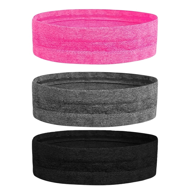 Bandas para el sudor para hacer ejercicio para la cabeza de las mujeres, bandas deportivas para el cabello de las mujeres, antideslizantes, diadema que absorbe la humedad para correr
