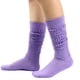 thumbnail image 2 of Calcetines cálidos de color liso para mujer de los años 80 a 90, de punto apretado y muy largos, de poliéster., 2 of 5