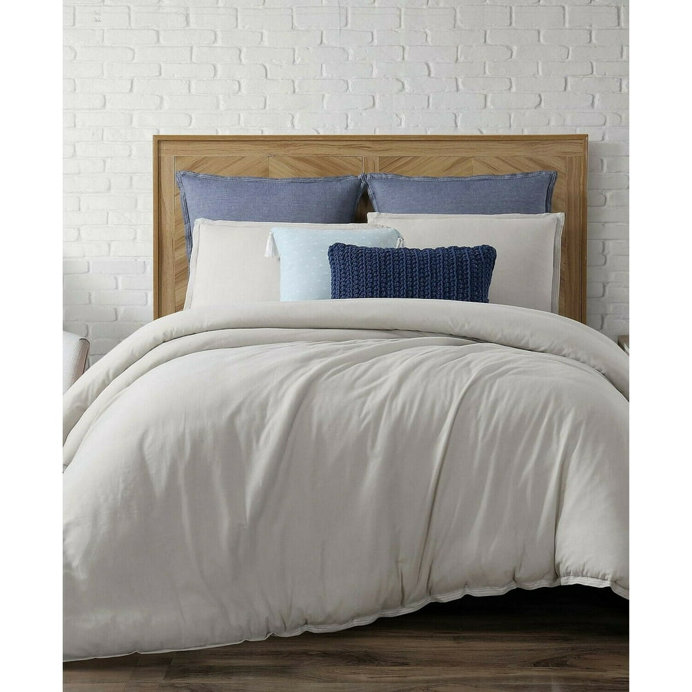 Brooklyn Loom 100% Cotton Chambray Loft 3 Pc. Comforter Set - KING ...