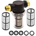 thumbnail image 2 of Twinkle Star Garden Hose Filter Hose Filter Attachment Line Water Hose Filter With 100 Mesh And 40 Mesh Screen Twinkle Water Hose Filter 2 of 13
