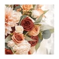thumbnail image 2 of Rosas Artificiales Decoración Flor 8 Cm 25pcs Bordó, 2 of 3