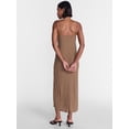 thumbnail image 3 of No Boundaries Woven Sweetheart Maxi Dress, Women’s XXS-XXL, 3 of 4