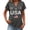 Dark Gray(250 anniversary usa flag), variant on Iaqnaocc 4th Of July Womens Tops Summer America 250 V Neck Vintage T Shirt Patriotic 250 anniversary usa flag Freedom Short Sleeve Tee Tops Dark Gray L