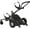 Black, variant on CaddyTrek R3X - Robotic Golf Caddy Smart Electric Golf Cart in Black
