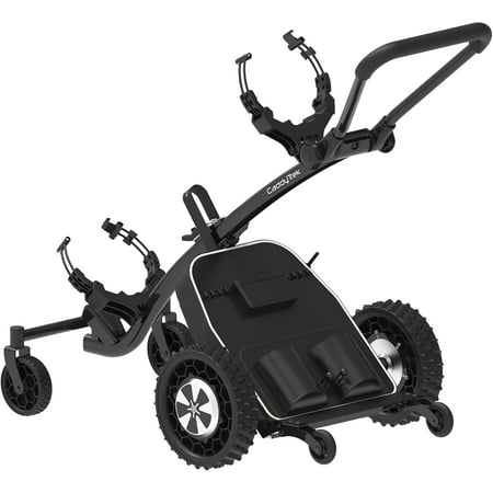 CaddyTrek R3X - Robotic Golf Caddy Smart Electric Golf Cart in Black