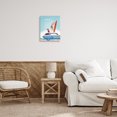 thumbnail image 3 of Stupell Industries Tropical California Beach Day with Dog Canvas Art, 16 x 20, by Martin Wickstrom, 3 of 7