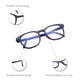 thumbnail image 4 of Gafas bloqueadoras de luz azul EYEGUARD para niños de 5 a 12 años, 4 of 6