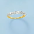 thumbnail image 5 of Ross-Simons 0.50 ct. t.w. Pave Diamond Ring in 14kt Yellow Gold, Women's, Adult, 5 of 7