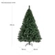 thumbnail image 4 of Árbol de Navidad Jardimex 2.10m Pino Frondoso 1256 Ramas, 4 of 4