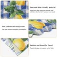 thumbnail image 5 of FORMRS Womens Scarf Winter Soft Long Big Warm Shawls Wrap Tassel Scarves, Blue Plaid Lemon, 5 of 9