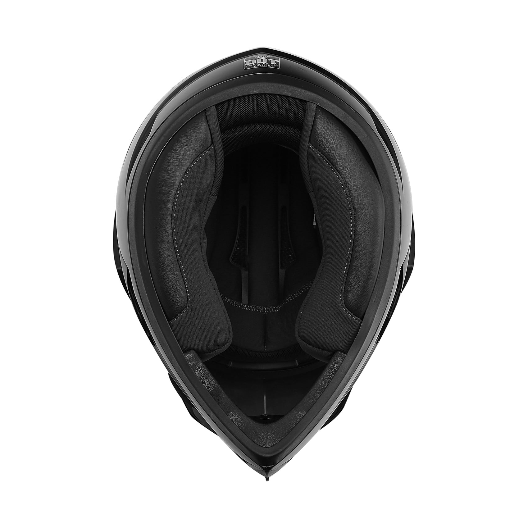 TCMT DOT Motorcross Full Face Helmet Flip up Dual visor Adult Motorcycle Helmet for Atv Offroad Street Dirt Bike Black M Size
