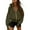 Army Green, variant on Women's Stylish Lightweight Long-sleeved Outerwear With Pockets, Preppy Casual Cardigan