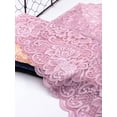thumbnail image 4 of Women's 9 Piece Floral Lace High Waist Briefs Scallop Trim Panties Underwear, 4 of 7