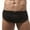 Black, variant on HUPOM Men'S Underwear Underwear For Men Pack Low waist Comfort Waist Solid Boxer Briefs Orange 2XL