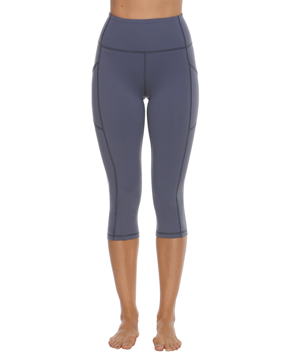 Stelle Now Women's Yoga Capri Yoga Pants with Side Pocket 