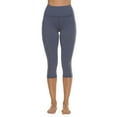 thumbnail image 4 of Stelle Women's Yoga Capri Yoga Pants with Side Pocket, 4 of 5