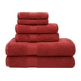 thumbnail image 2 of Baltic Linen Oversized & Heavy Weight Egyptian Cotton 6 Piece Towel Set - Red, 2 of 5