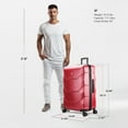 thumbnail image 3 of DUKAP Zonix 30" Lightweight Hardside Spinner Luggage, 3 of 11