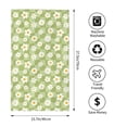 thumbnail image 2 of Fotbe Daisies Flowers Pattern Premium Towels , (27.5x16in) Lightweight and Highly Absorbent Quick Drying Microfiber Towel, Perfect for Daily Use, 2 of 6