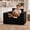 Black, variant on KeepCharm 30.3" Kids Sofa, Corduroy Kids Couch with High-Density Foam, Boneless Foam Sofa for Bedroom, Playroom & Reading Nook, No Assembly, Beige