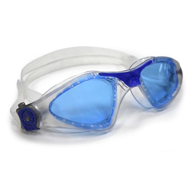 Aqua Sphere Kayenne Swim Goggles (Blue Lens Clear Frame)