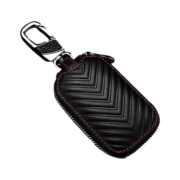 Moyic Llavero elegante y práctico - Bolsa fácil de usar y duradera Material asequible de alta Liviano Multiusos Carpetas de archivos negro En blanco sin marca
