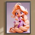 thumbnail image 1 of Pintura de diamante 5D DIY Taladro redondo completo Princesa Home Decor Art Craft (QQ832) Hugtrwg Para estrenar, 1 of 9