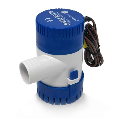 - Five Oceans Electric Bilge Pump 1100 GPH 12V FO-3615