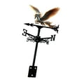 thumbnail image 4 of Veleta de metal con forma de caballo, veleta de hierro forjado, adorno artístico para terraza. Estilo B, 4 of 9