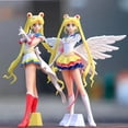 thumbnail image 3 of Figura de acción Sailor Moon Eternal BANYUO Adornos de pastel Muñeca coleccionable PVC Super Tsukino Usagi 22cm, 3 of 4