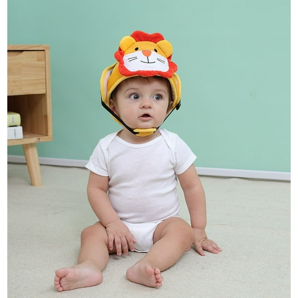 Casque de sécurité pour bébé Tout-petit Casquette de protection réglable  Casque de sécurité pour enfants