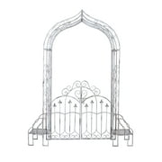 Sturdyg Metal Garden Gate In Black Finish