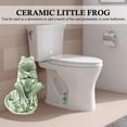 thumbnail image 4 of Miniature Frog Figurine, Small Frog Statue, Tea Pet Sculpture, Miniature Frog, 4 of 8