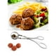 thumbnail image 5 of Herramienta para Hacer Albóndigas de Acero Inoxidable | Pinza de Cocina para Albóndigas Uniformes | Fácil de Usar y Limpiar | Alta Resistencia y Resistencia Al Calor | Longitud de 6.3", 5 of 6
