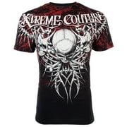 XTREME COUTURE Mens Short Sleeve BARE BONES Crewneck T-Shirt