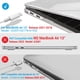 thumbnail image 4 of Funda IBENZER para MacBook Air de 13 pulgadas, 2018, carcasa rígida transparente, 4 of 9