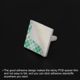 thumbnail image 4 of Uxcell Sticky PCB Spacer, 40 Pcs Adhesive Standoffs 0.36" Supporting Height Adhesive Insulated Standoffs, White, 4 of 5