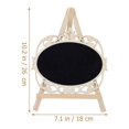 thumbnail image 4 of Weiweiguan 1Pc Nail Plate Wooden Color Board Nail Plate Work Display Rack for Nail Salon, 4 of 6