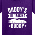 thumbnail image 4 of Inktastic Daddys Lil Racing Buddy Youth T-Shirt, 4 of 5