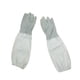 thumbnail image 1 of Guantes largos de apicultura, herramienta de trabajo para apicultores, guantes protectores anti-abeja de manga larga de lona 1 par Kearding HA1015-03, 1 of 6