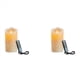 thumbnail image 1 of 2X Velas LED, Velas Parpadeantes Sin Llama, Velas Recargables, Velas de Real con Control Remoto, 10 cm, 1 of 1