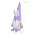 thumbnail image 2 of Easter Decorations Decorative Solid Color Bunny Doll Doll Festival Home Window Display Venue Decoration Props Christmas Ornament Set Shatterproof, 2 of 3