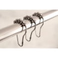thumbnail image 4 of Kingston Brass Edenscape SRCR121 Roller Ball Shower Curtain Rings, 12 Pcs/Set, Polished Chrome, 4 of 5