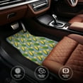 thumbnail image 6 of Naloa Corn On The Leaves Car Foot Mat Set of 4 Pieces - Universal Floor Liner Neoprene Full Set Floor Mats for Cars Trucks SUV, 6 of 7