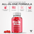 thumbnail image 4 of (5 Pack) Slim Bites ACV Gummy, SlimBites Weight Support Supplement (300 Gummies), 4 of 9
