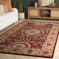 thumbnail image 2 of SAFAVIEH Antiquity Kynaston Traditional Wool Area Rug, Red/Orange, 3' x 5', 2 of 11