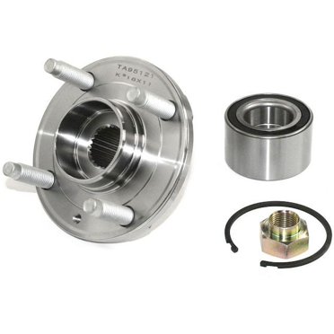 Pair Front Wheel Hub & Bearing Assembly For Chevrolet Aveo 2004-2011 (1.6L L4)